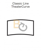 Ekran projekcyjny Screen Research Classic Line (T-CLF) TheatheCurve Fixed Frame Screen