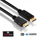 Kabel DisplayPort/HDMI PureLink 1m