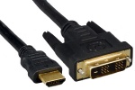 Kabel ProAV HDMI Typ A - DVI-D Single Link M/M 5.00M