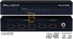 Przełącznik HDMI Key Digital KD-4x1CSK22
